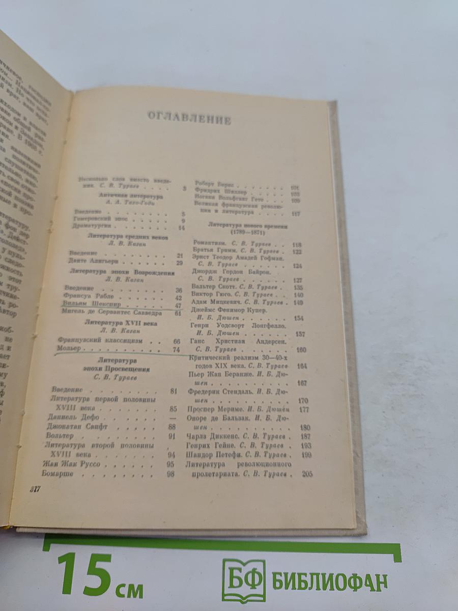 Зарубежная литература. Пособие по факультативному курсу для учащихся VIII-X классов