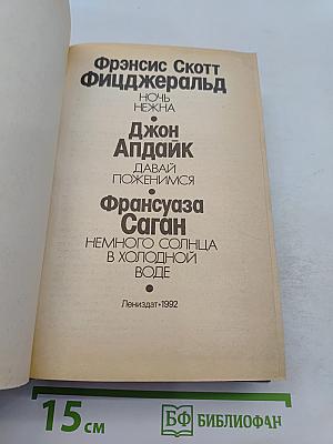 Ночь нежна. Давай поженимся. Немного солнца в холодной воде