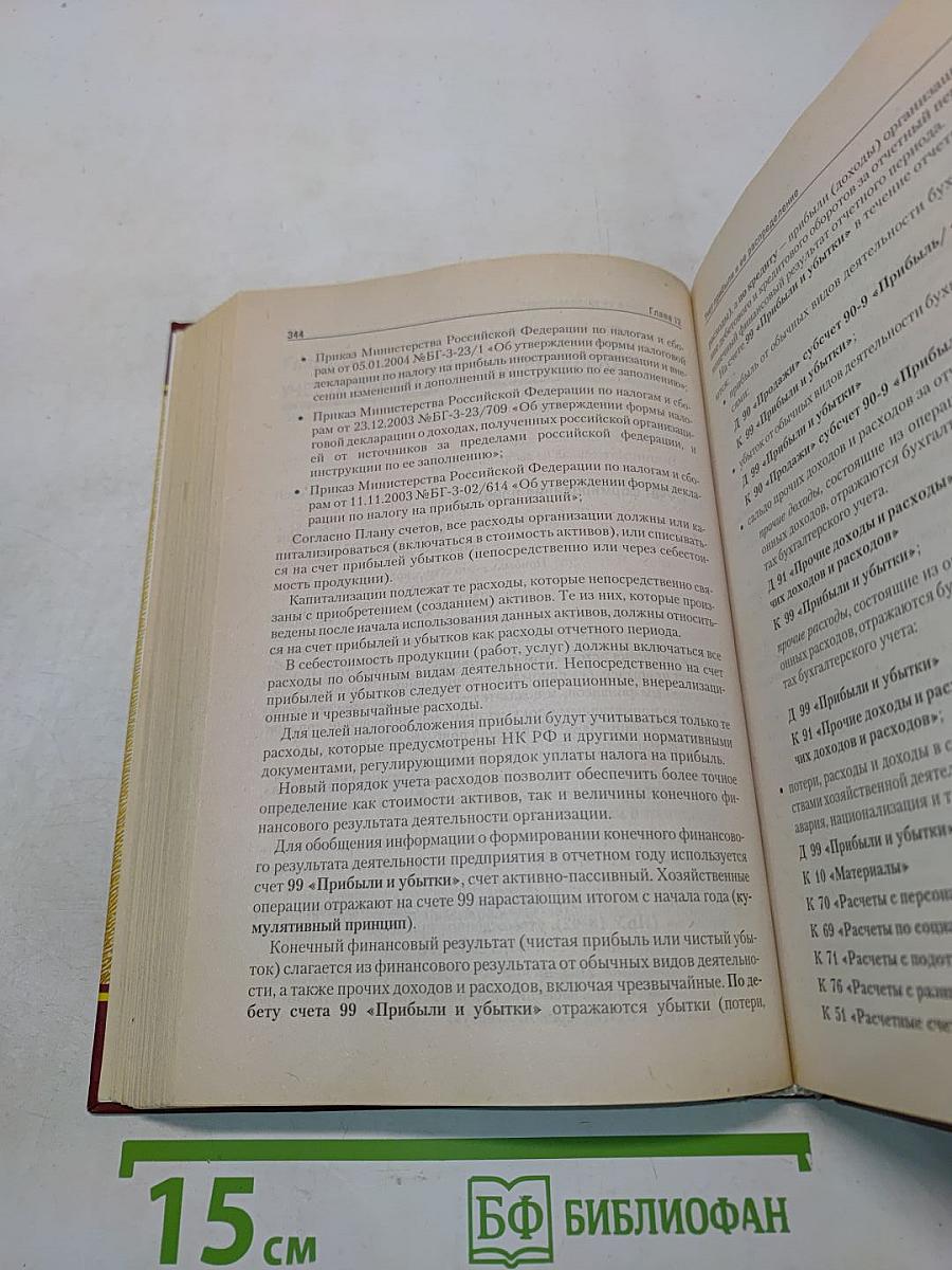 Бухгалтерский финансовый учет