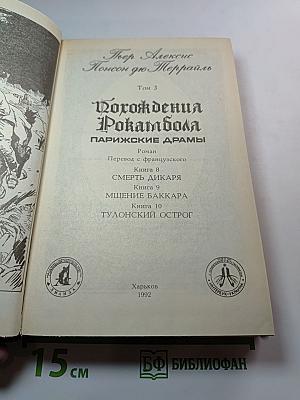 Похождения Рокамболя. Парижские драмы. Воскресший Рокамболь. Том 3