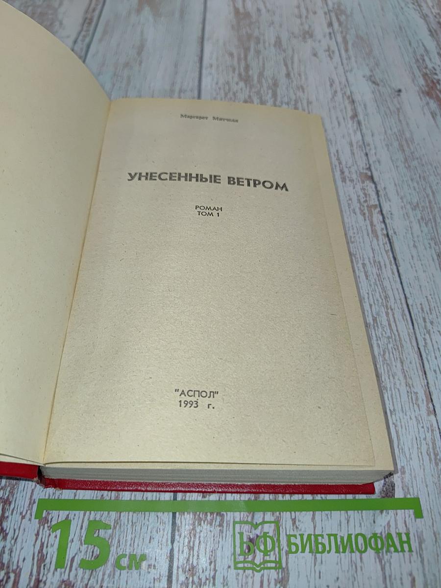 Унесенные ветром. Том 1