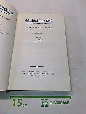 Бесы. Роман в трех частях. Том седьмой