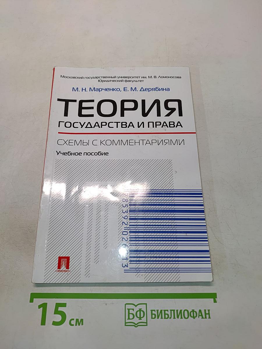 Теория государства и права. Схемы с комментариями. Учебное пособие