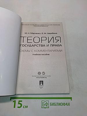 Теория государства и права. Схемы с комментариями. Учебное пособие