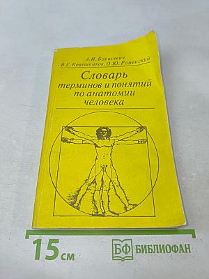 Словарь терминов и понятий по анатомии человека