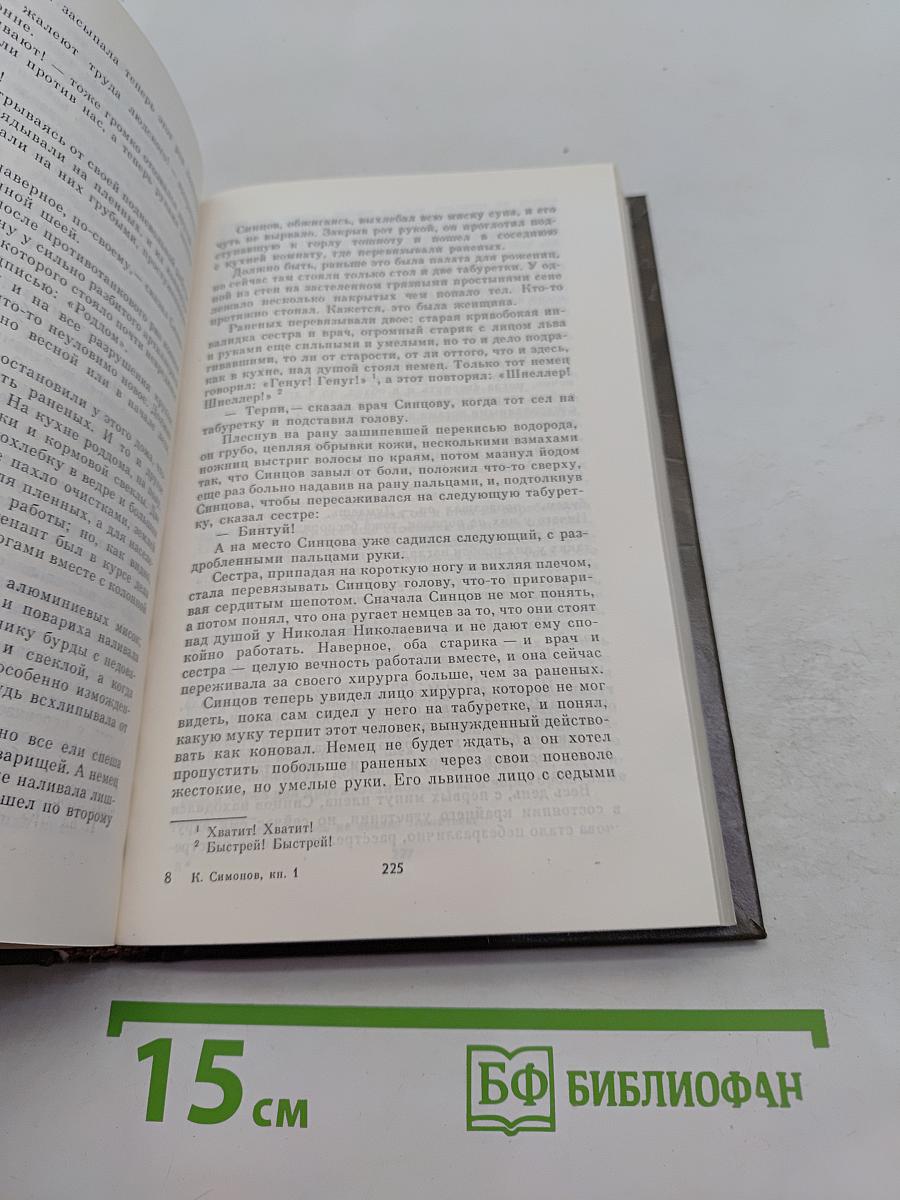 Живые и мертвые. Роман в трех книгах. Книга первая