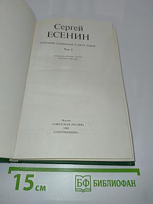 Собрание сочинений в двух томах. Том 2. Стихотворения, проза, поэмы, письма