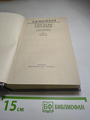 Емельян Пугачев. Историческое повествование. Книга третья