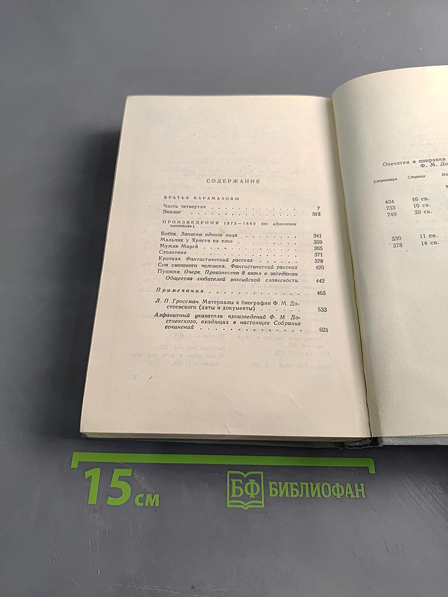 Собрание сочинений. Том десятый. Братья Карамазовы. Часть IV. Эпилог