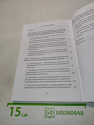 Методология управления сетевыми предпринимательскими структурами на основе целевой рекламы