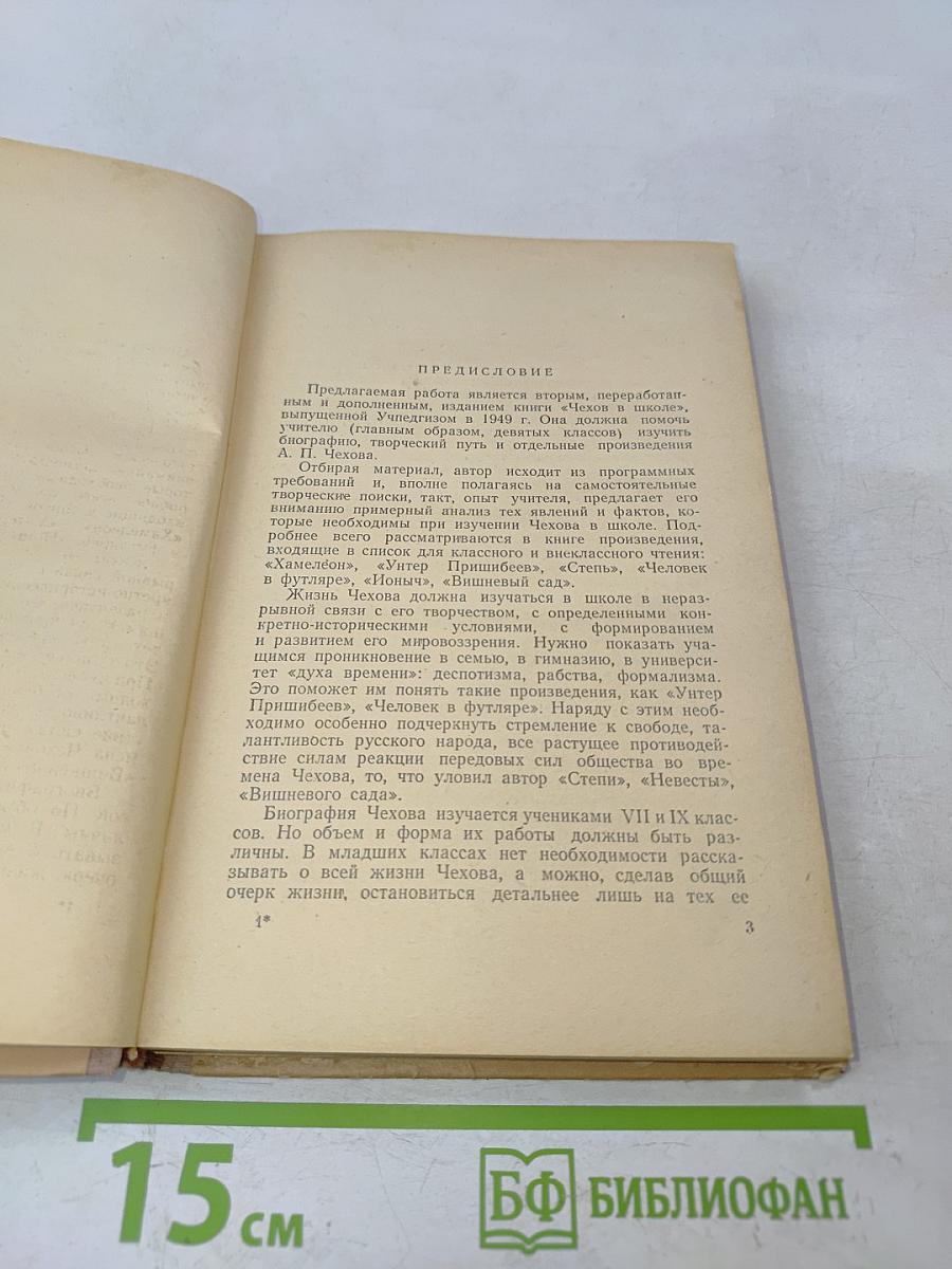 Чехов в школе