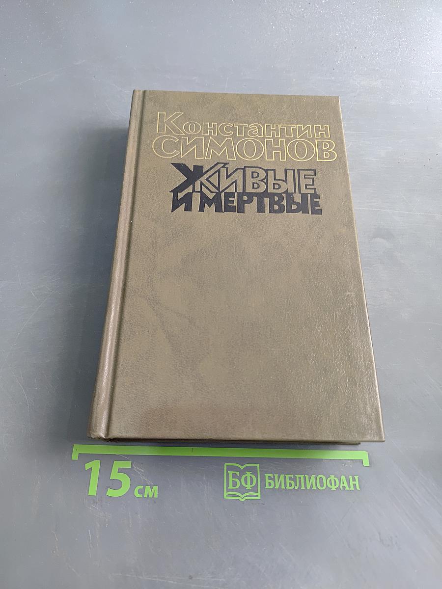 Живые и мертвые. Роман в трех книгах. Книга вторая. Солдатами не рождаются
