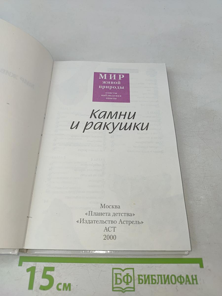 Мир живой природы. Камни и ракушки