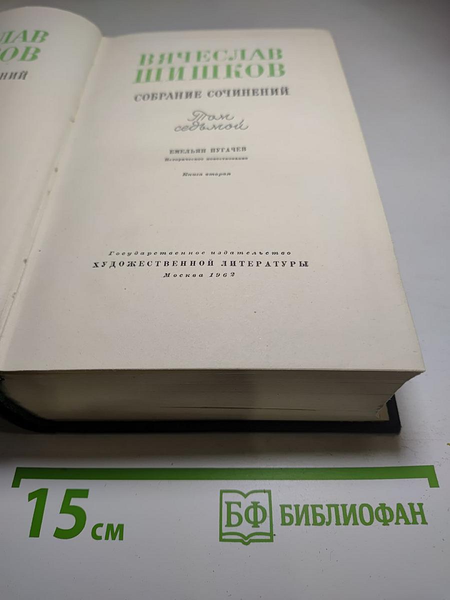 Собрание сочинений. Том седьмой. Емельян Пугачев. Книга вторая