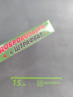 Добровольцем в штрафбат