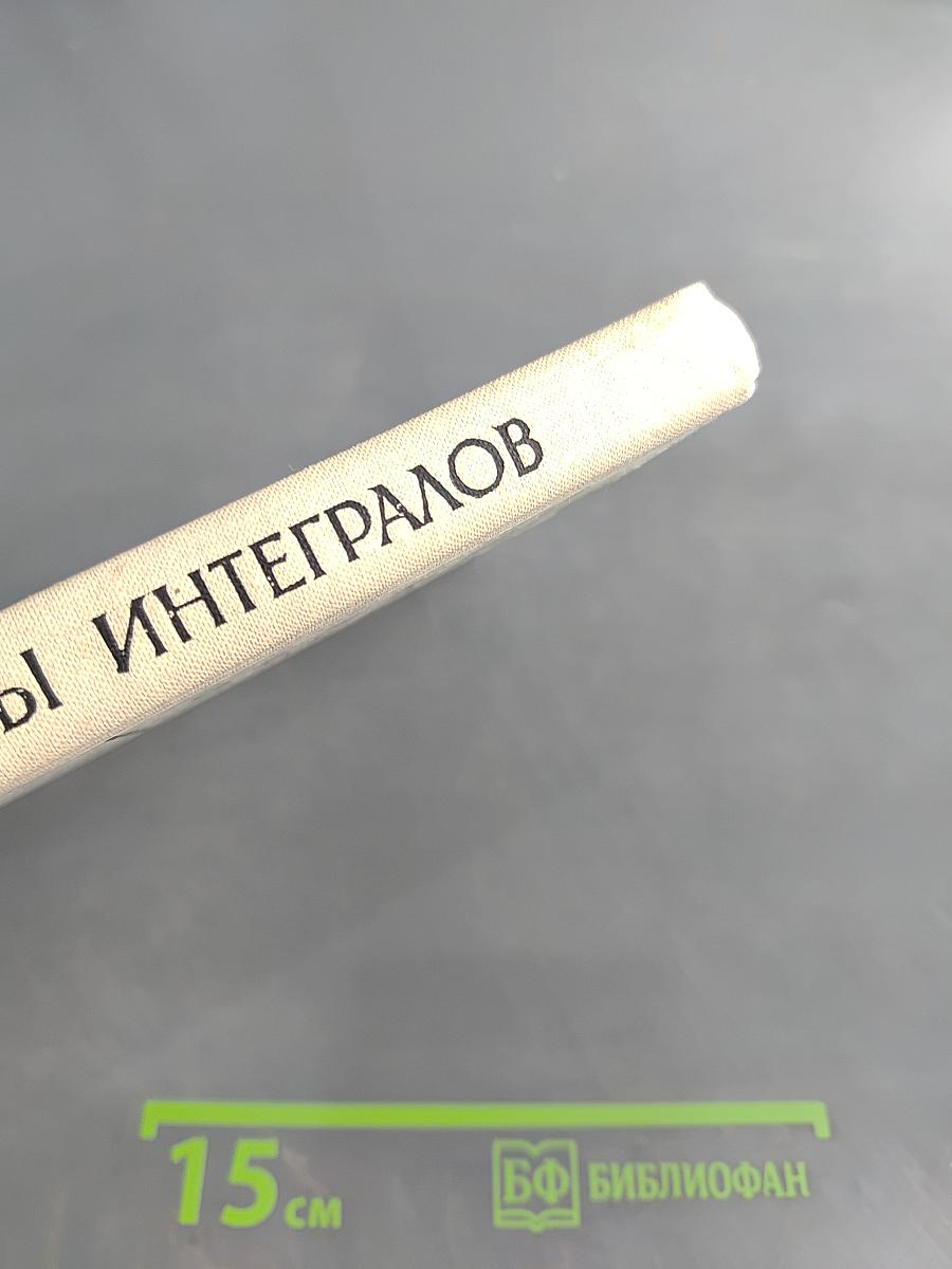 Таблицы интегралов и другие математические формулы