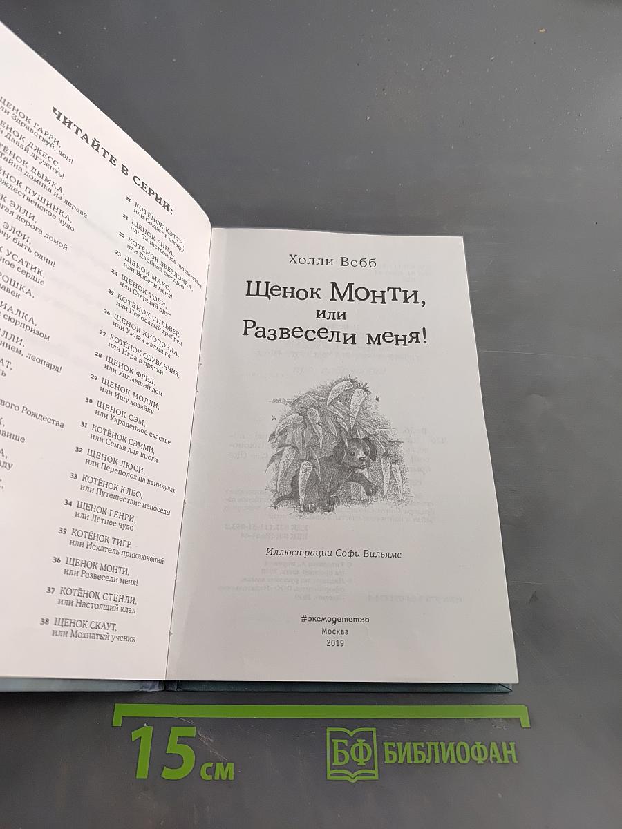 Щенок Монти, или Развесели меня!