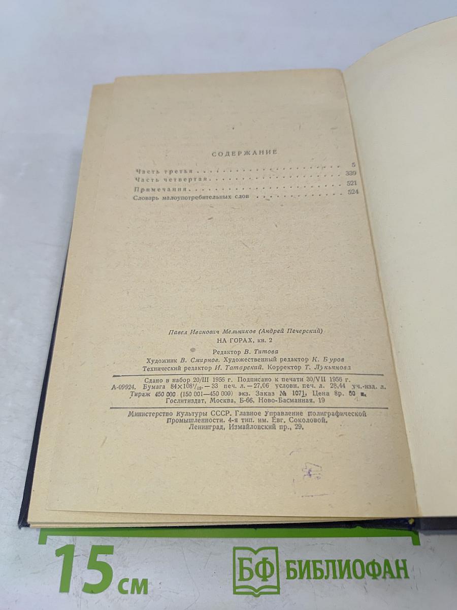На горах. Книга вторая
