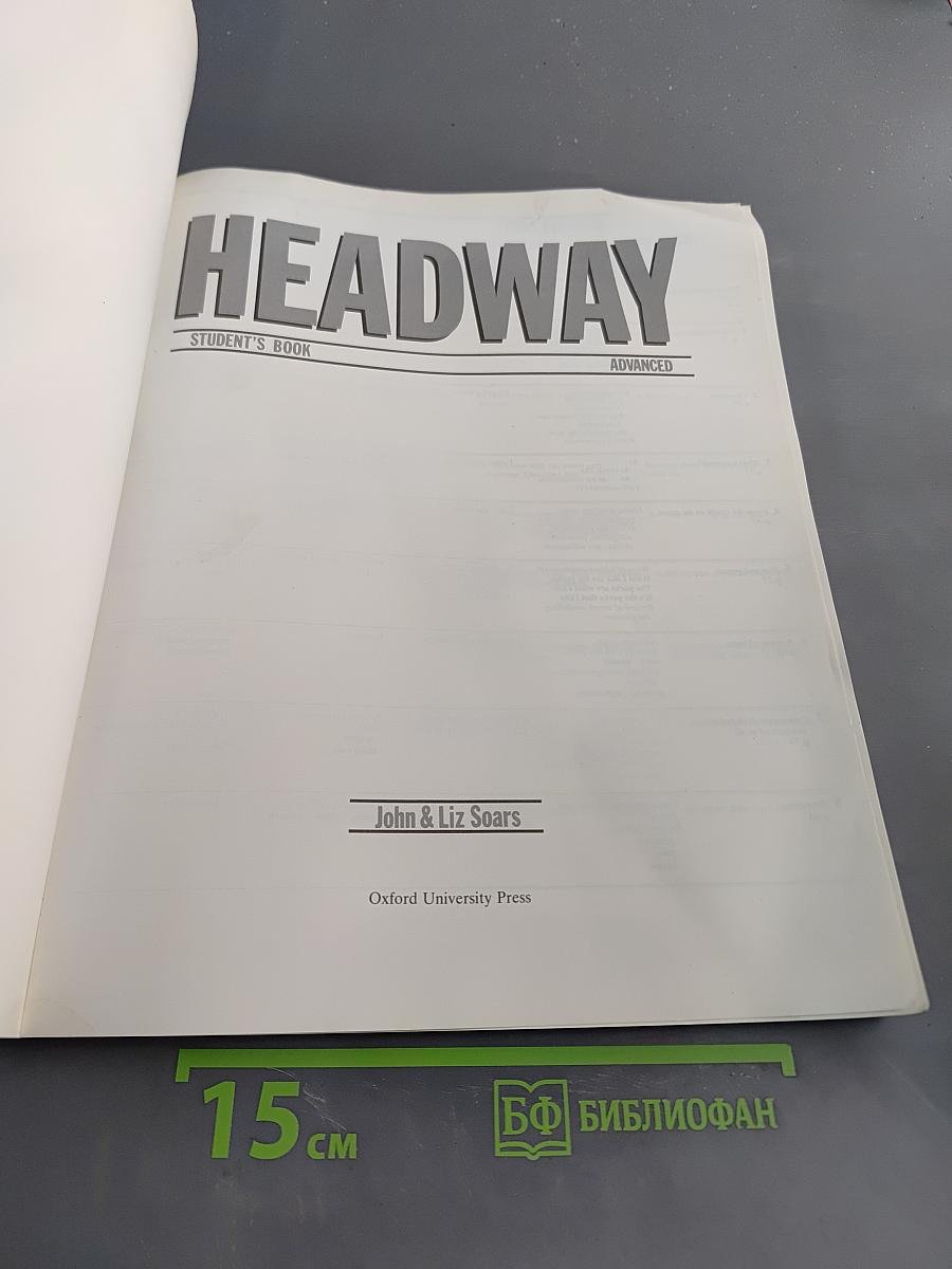 Headway Student's Book Advanced