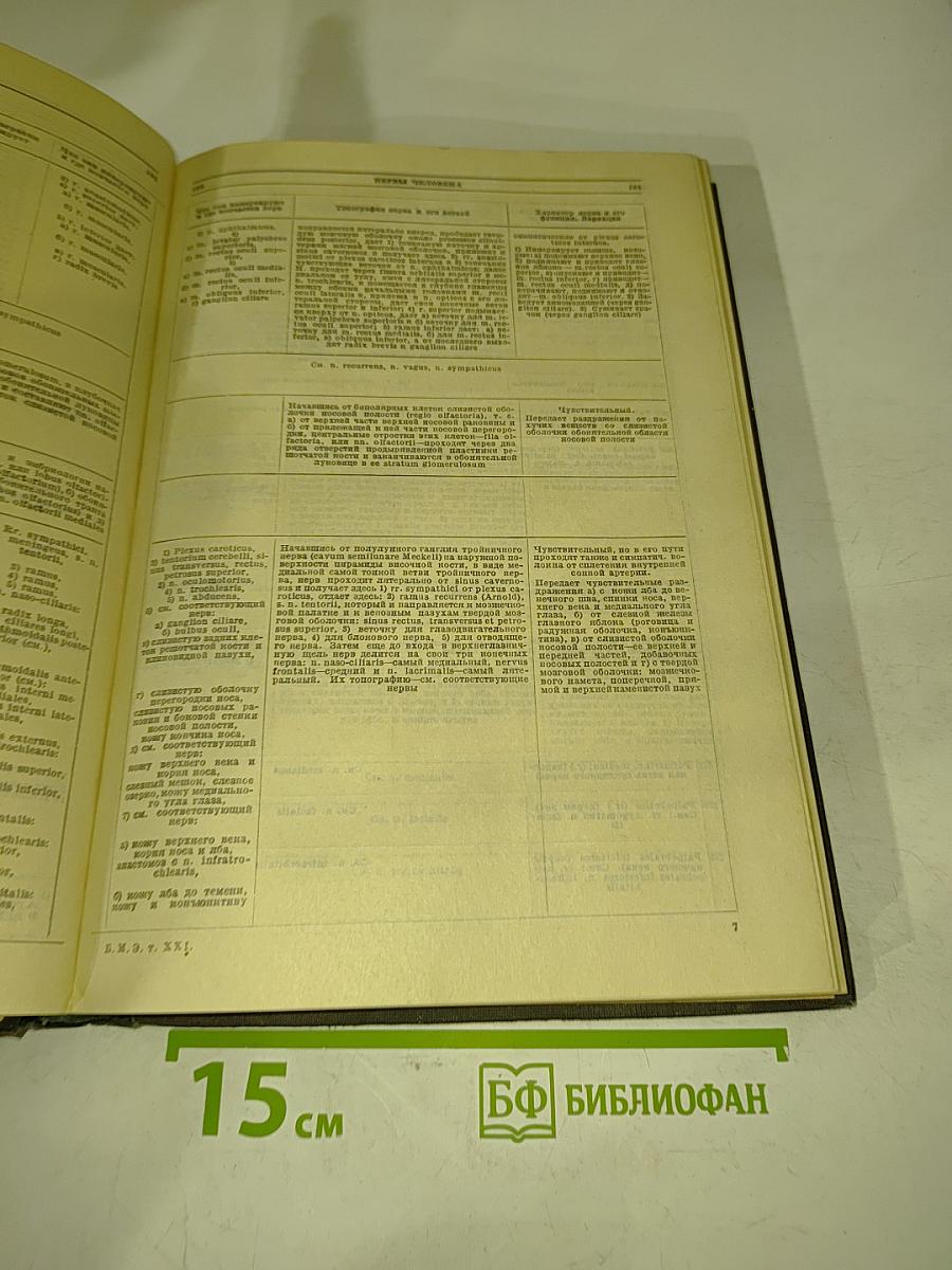 Большая медицинская энциклопедия. Том двадцать первый. Нервы - Обморок