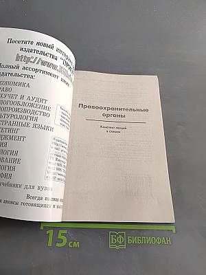 Правоохранительные органы в схемах. Конспект лекций