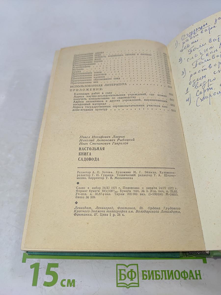 Настольная книга садовода