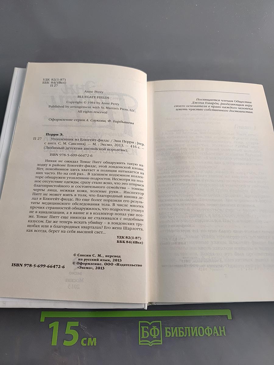 Утопленник из Блюгейт-филдс