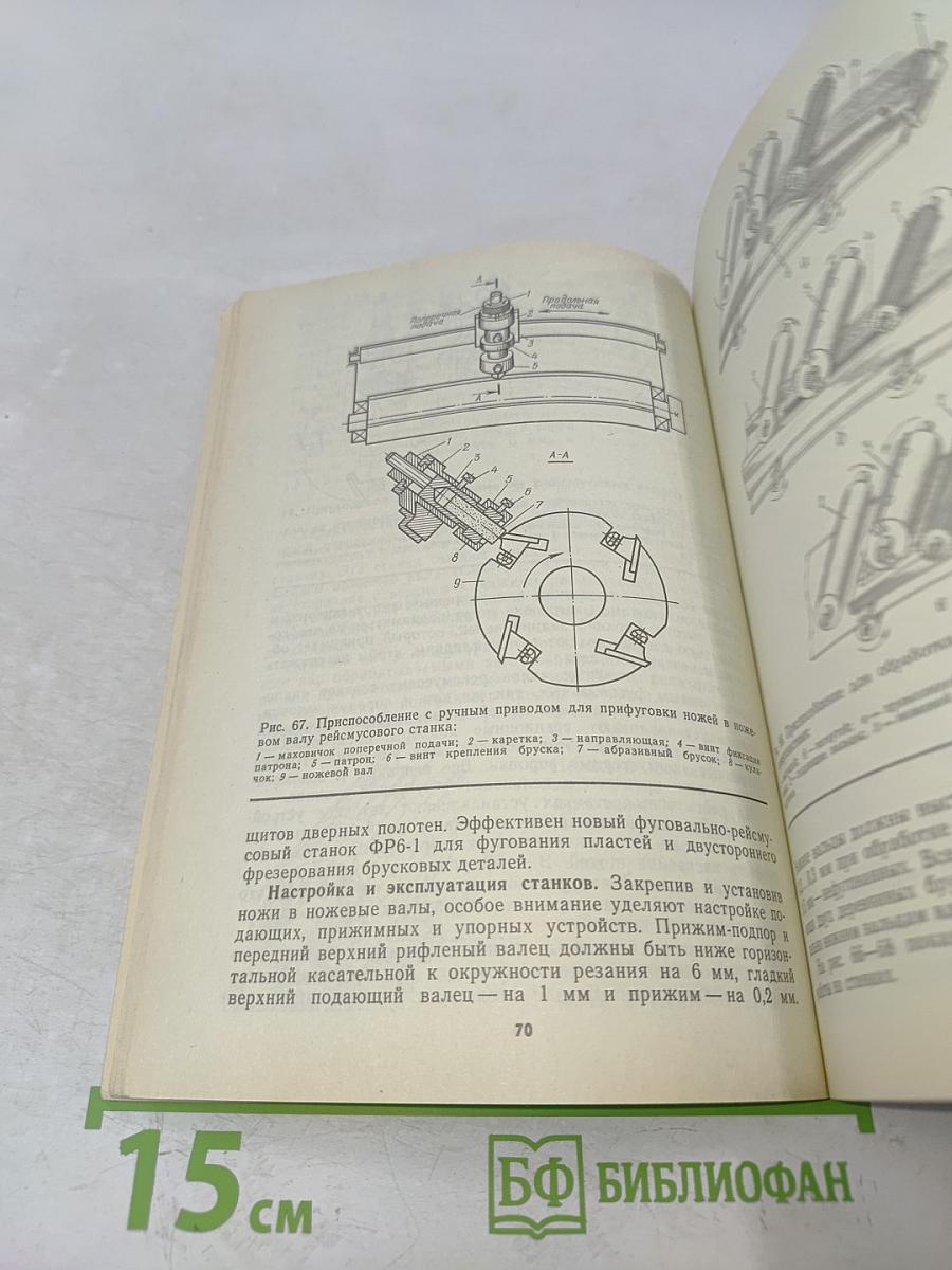 Иллюстрированное пособие по производству столярно-мебельных изделий