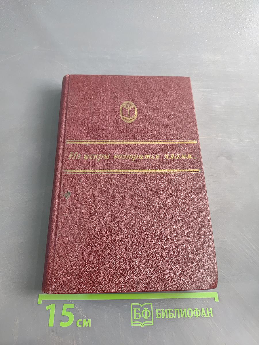 Из искры возгорится пламя...