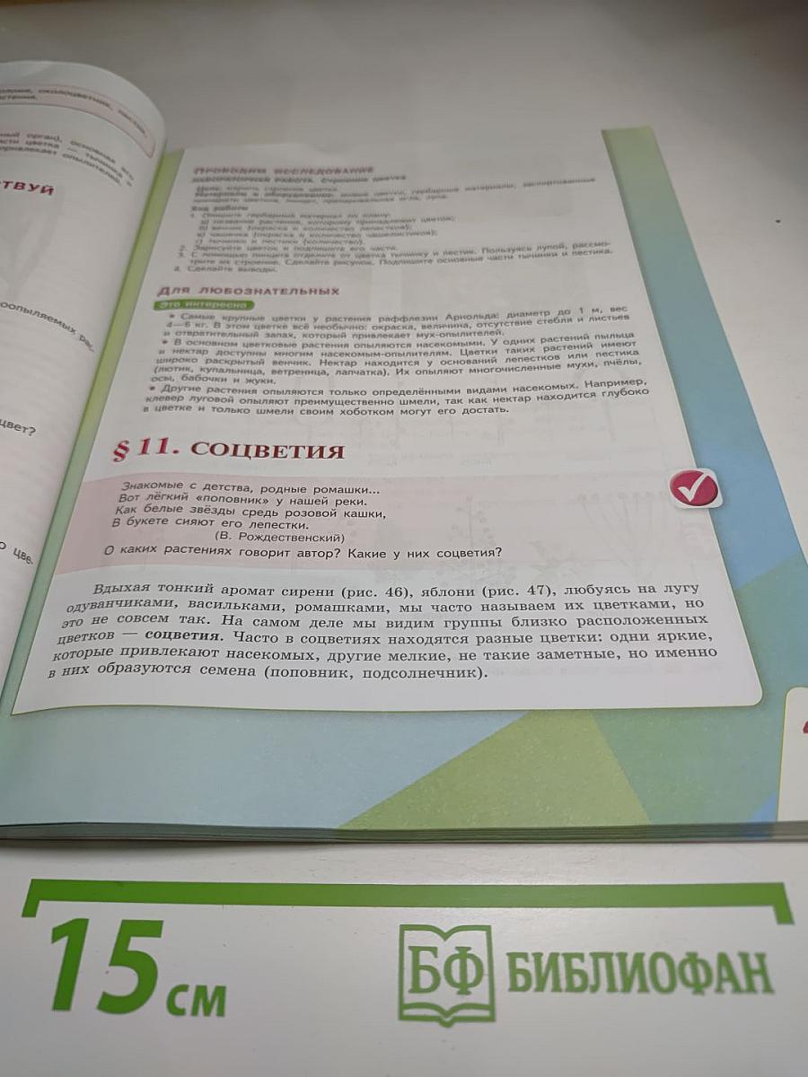 Биология 6 класс