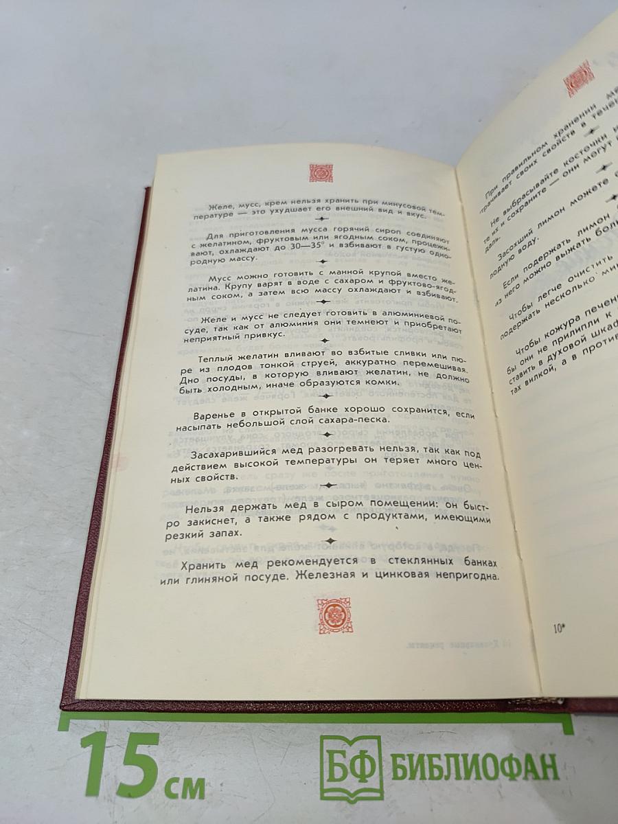 Книга для записи кулинарных рецептов