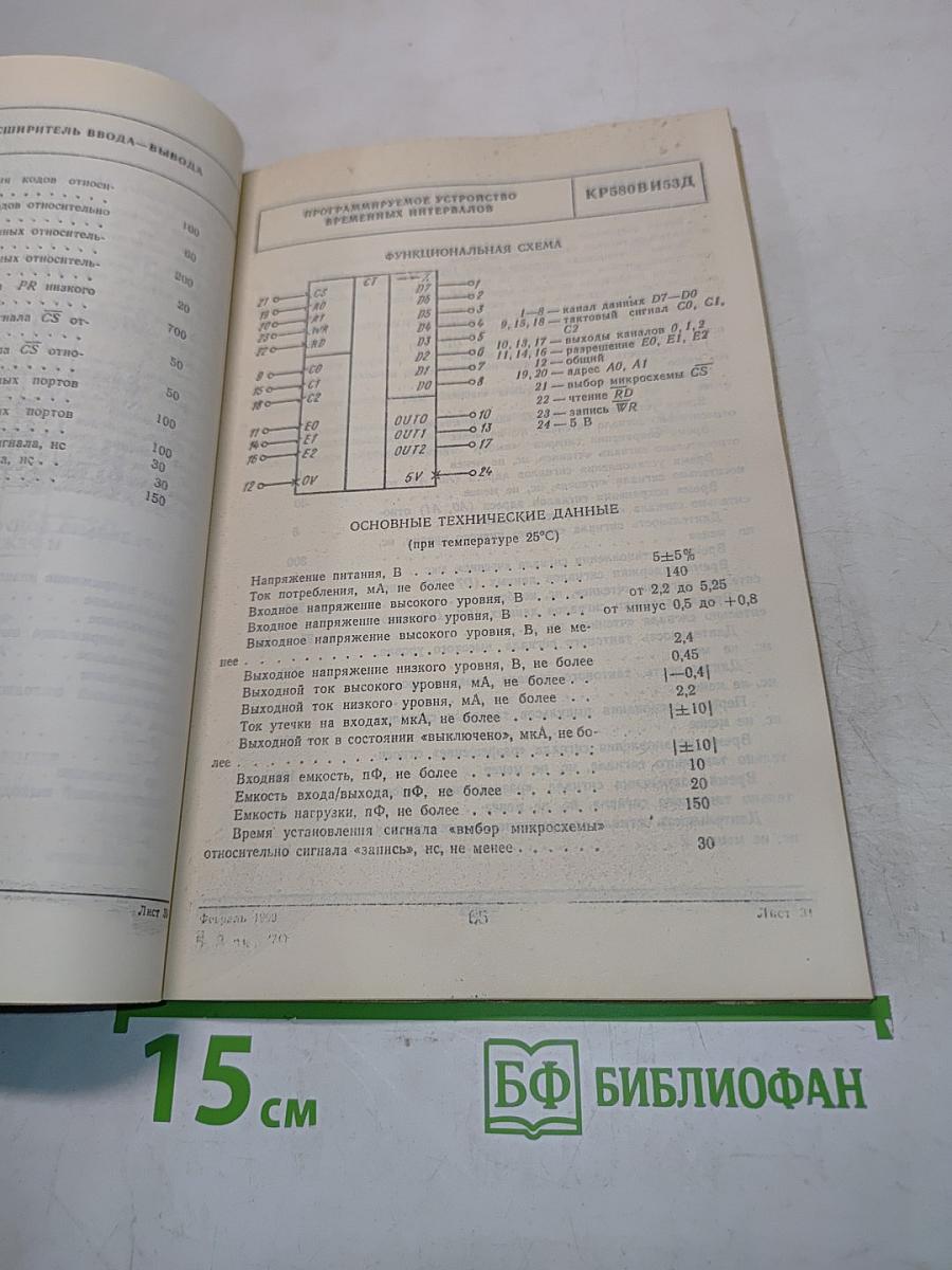 Микросхемы интегральные. Серия КР580...К744. Справочник