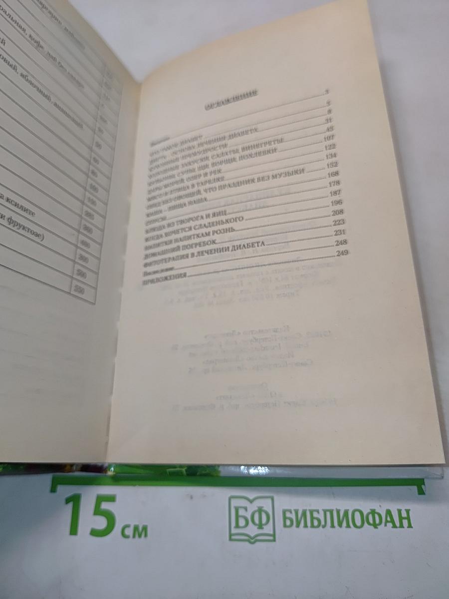 Кулинарная книга диабетика