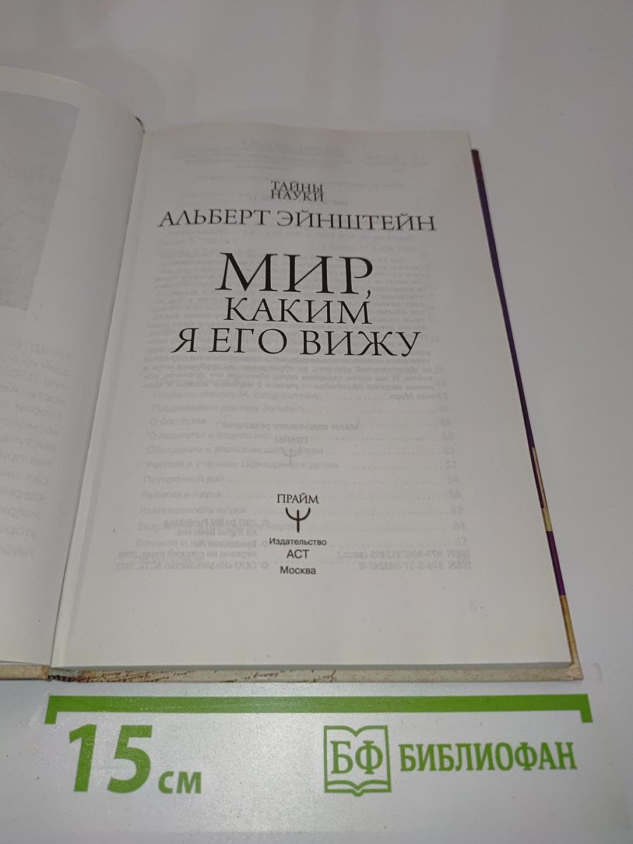 Мир, каким я его вижу