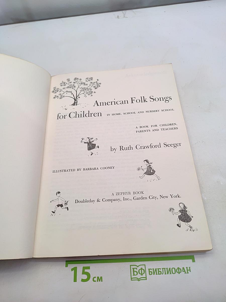 American Folk Songs for Children