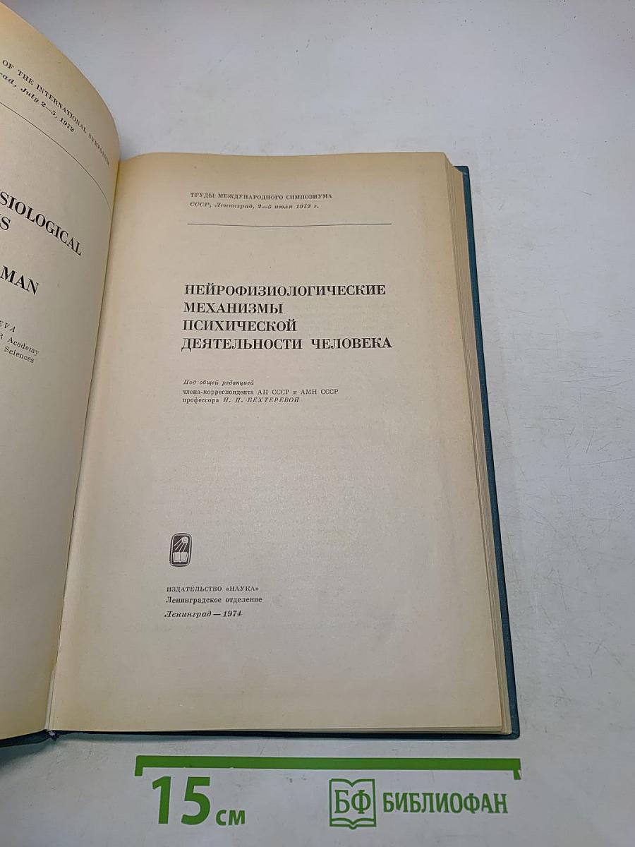 Нейрофизиологические механизмы психической деятельности человека
