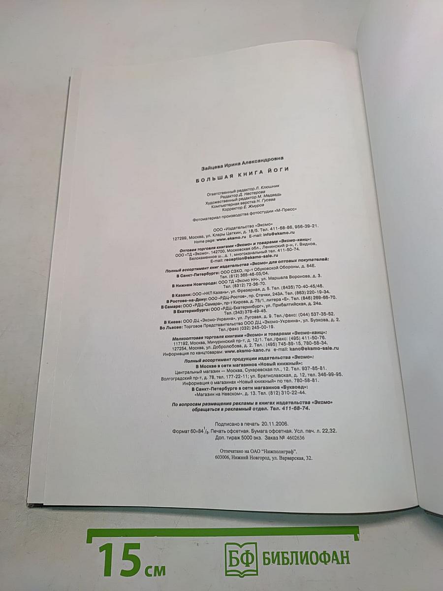 Большая книга йоги