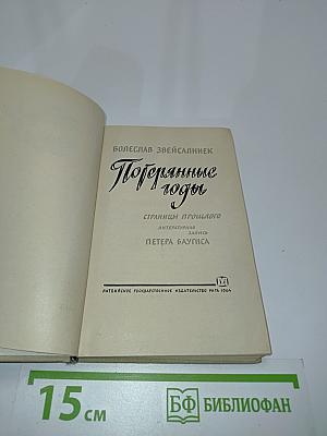 Потерянные годы