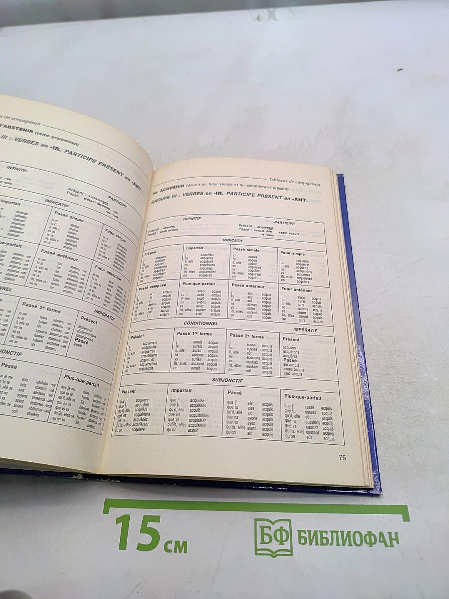 Dictionnaire pratique de conjugaison