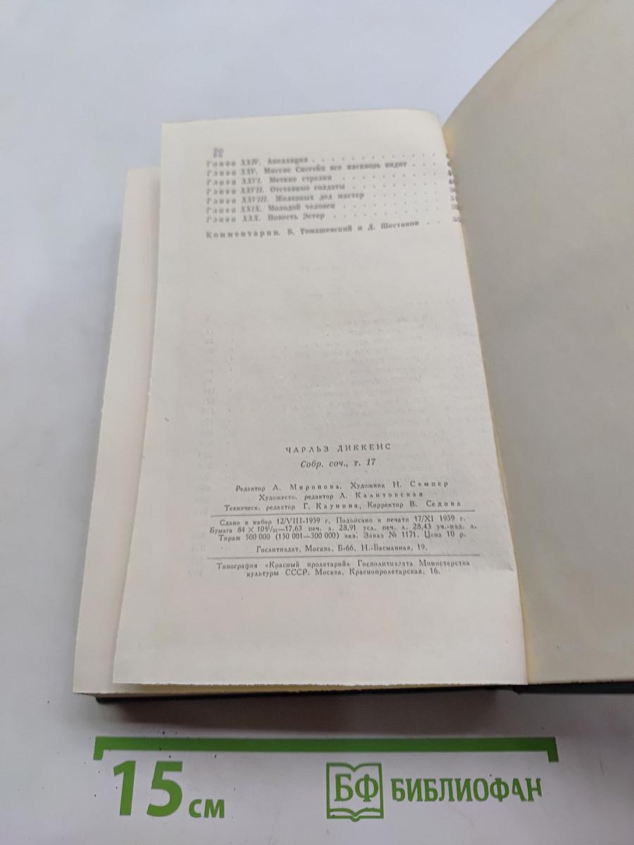 Собрание сочинений. Том семнадцатый. Холодный дом