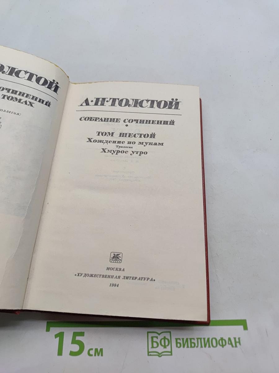 Собрание сочинений. Том шестой. Хождение по мукам. Хмурое утро