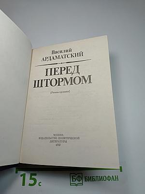 Перед штормом