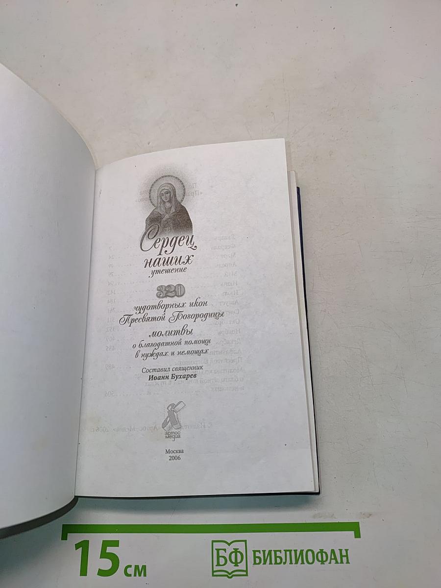 Сердце наших утешение. 320 чудотворных икон Пресвятой Богородицы. Молитвы о благодатной помощи в нуждах и немощах