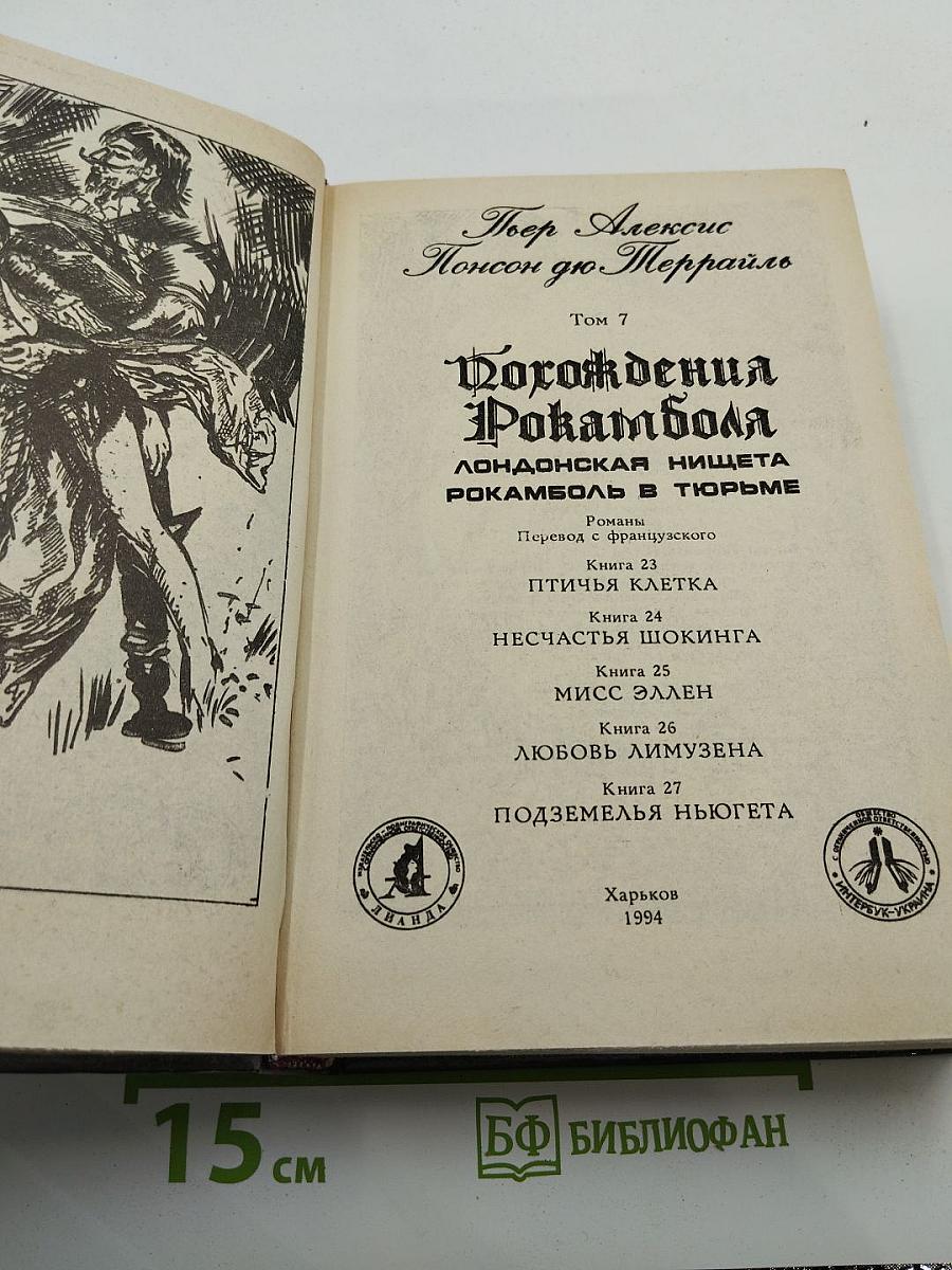 Похождения Рокамболя: Лондонская нищета, Рокамболь в тюрьме. Том 7