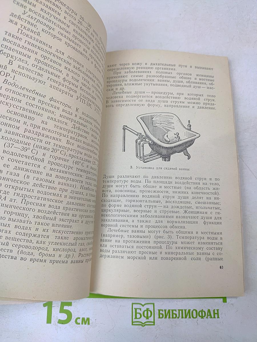 Уход за гинекологическими больными