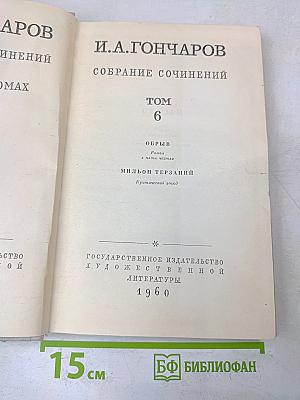Собрание сочинений. Том 6. Обрыв. Мильон терзаний