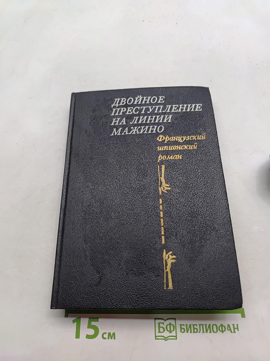 Двойное преступление на линии Мажино. Французский шпионский роман