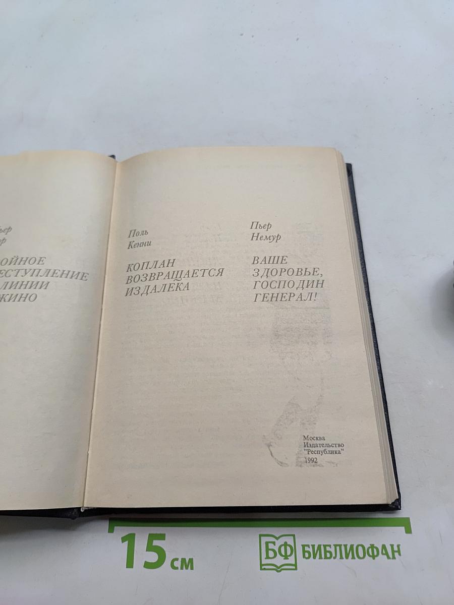 Двойное преступление на линии Мажино. Французский шпионский роман