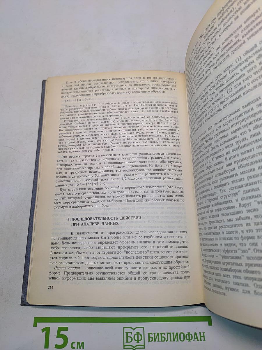 Социологическое исследование: методология, программа, методы