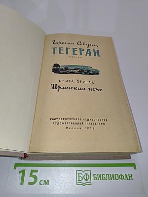Тегеран. Роман. Книга первая. Иранская ночь